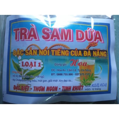 COMBO 4 GÓI TRÀ SÂM DỨA ĐÀ NẴNG LOẠI 1 CAM KẾT ĐÚNG HÀNG ĐÀ NẴNG