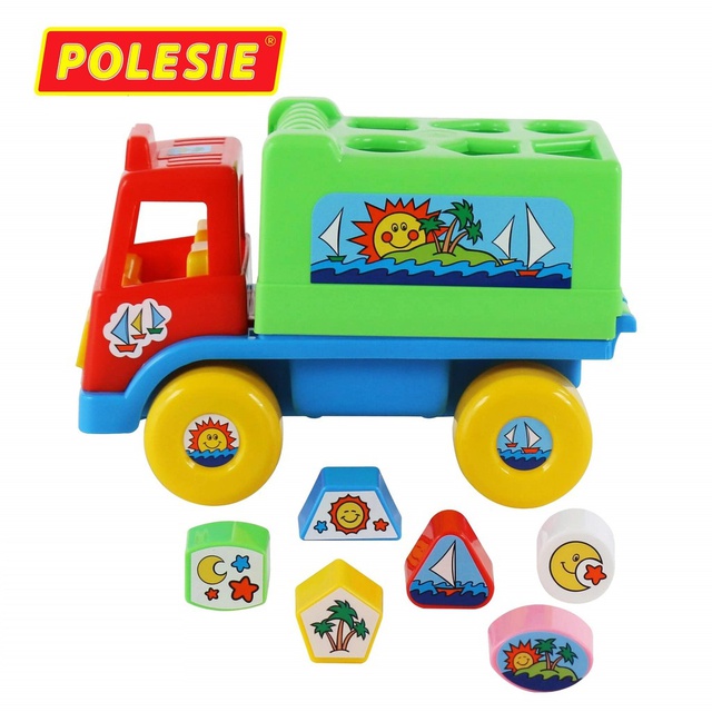 Xe tải thả hình Island đồ chơi Polesie Toys