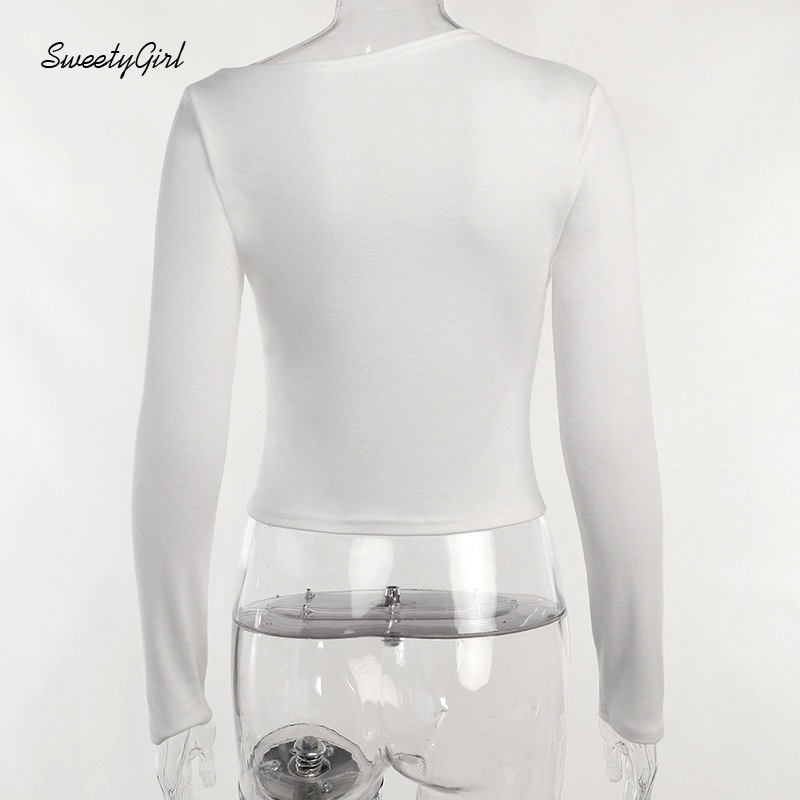 Áo Thun Tay Dài Cổ Tròn Màu Trơn Thời Trang 2022 Dành Cho Nữ