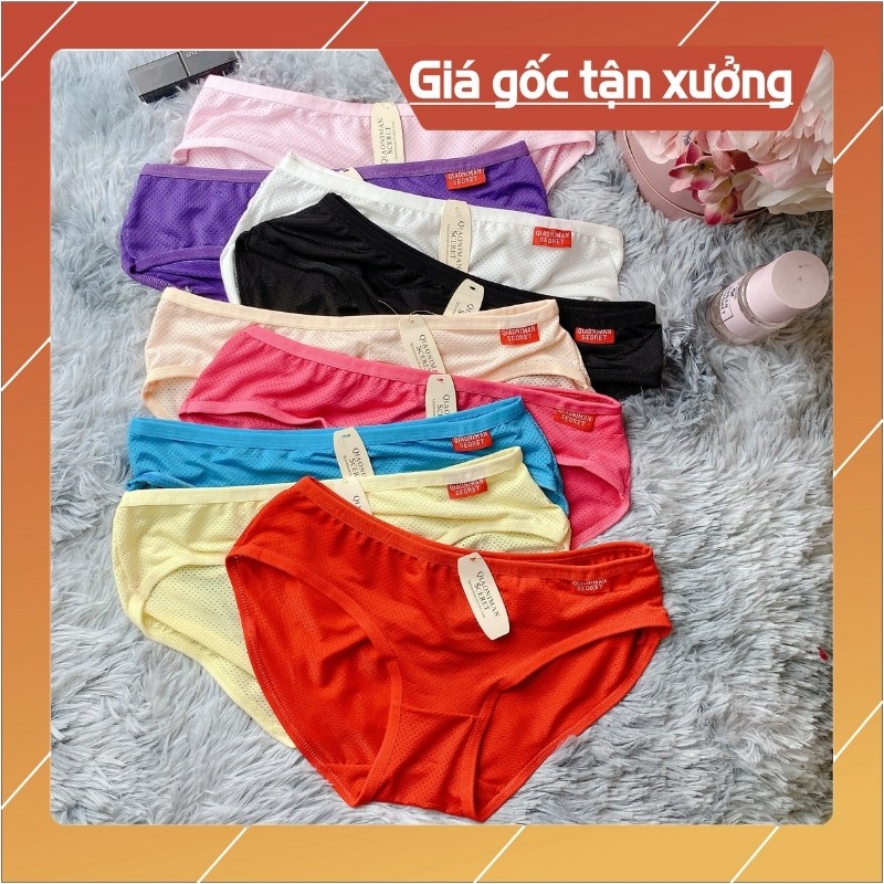 Quần lót Cotton thông hơi Nữ 💘FREESHIP💘 Quần Lót Cao Cấp Mềm Mại Kháng Khuẩn | BigBuy360 - bigbuy360.vn