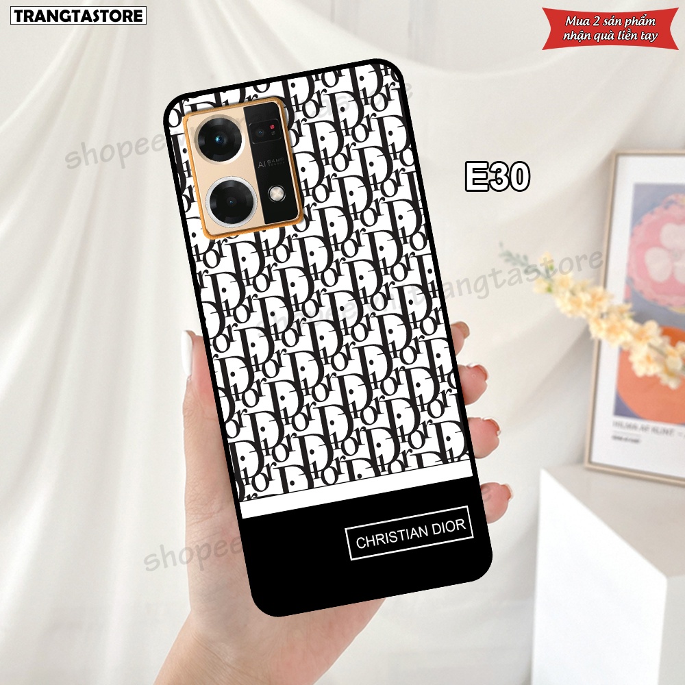 Ốp lưng Oppo Reno 7 4G / Reno 7 5G / Reno 7Z 5G in hình thương hiệu Dior, Adidas, LV,..... nổi tiếng