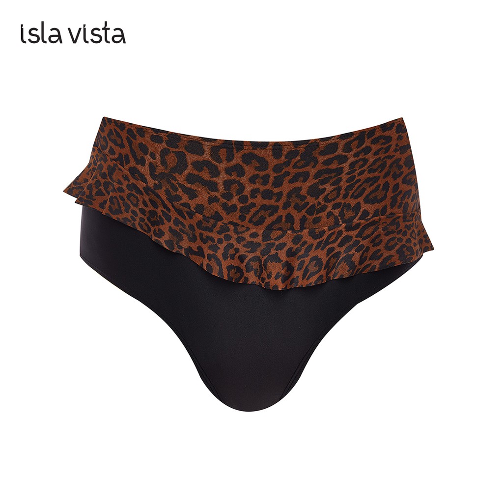 Quần bơi nữ lưng cao phối bèo Isla Vista IVWB018