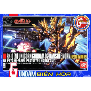 Bộ lắp ráp mô hình HGUC UNICORN GUNDAM 02 BANSHEE NORN (DESTROY MODE)