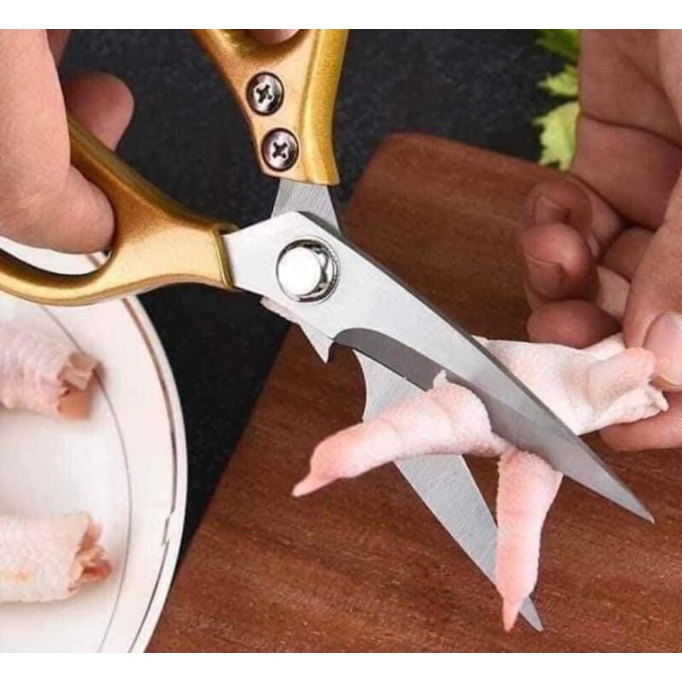 KÉO Sk5 đa năng cắt gà, cắt vịt, ngan, cá ... Nhật Bản về nhiều a 💰65k/1c: 120k/2c Kích thước :22 cm: nặng cầm chắc tay