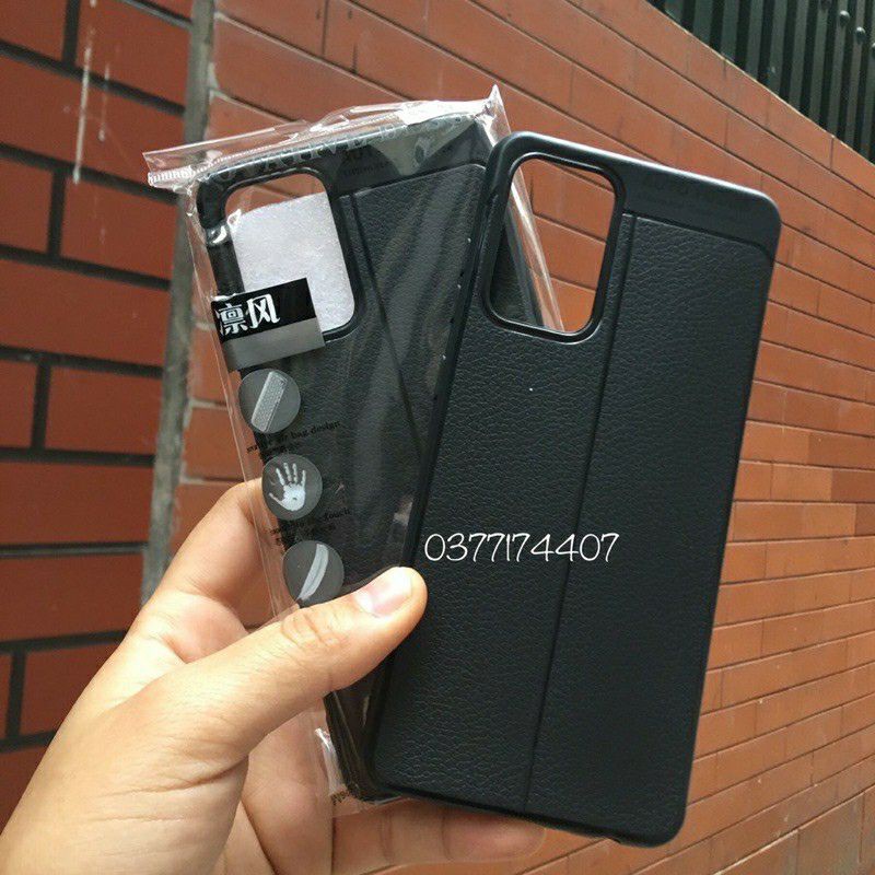 Ốp lưng dẻo vân da Samsung Galaxy A02S 2021, A32 4G, A52, A72, A02 Auto Focus chống sốc | BigBuy360 - bigbuy360.vn
