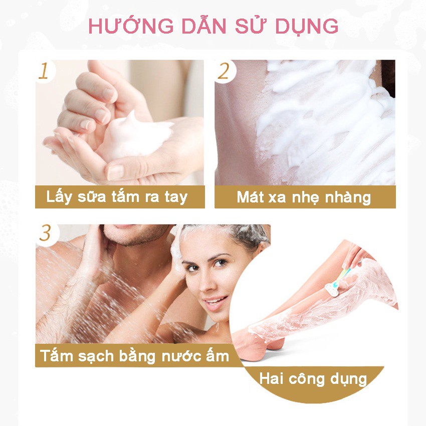 Sữa Tắm Bọt Hương MOUSS Thơm Lâu, Quyến Rũ - Sarah Beaute MP13