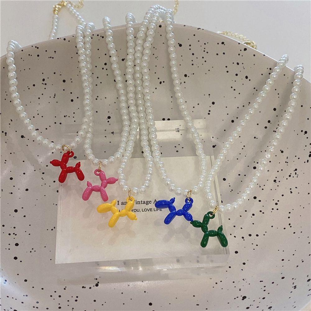 Vòng cổ Đính Hạt Hình Động Vật Đơn Giản Phong Cách VANES1