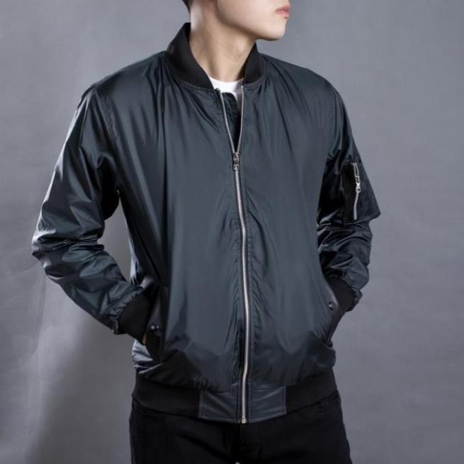 Áo khoác dù nam kiểu bomber cực chất Gabofashion -048, dù 2 lớp hàng vnxk
