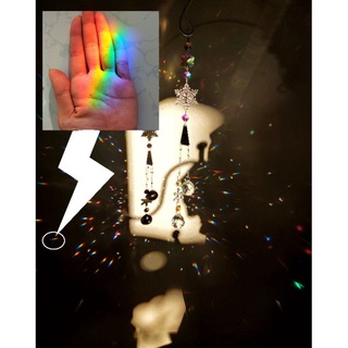 Suncatcher pha lê ✨🌈💎 thủ công trang trí treo tường treo cửa sổ