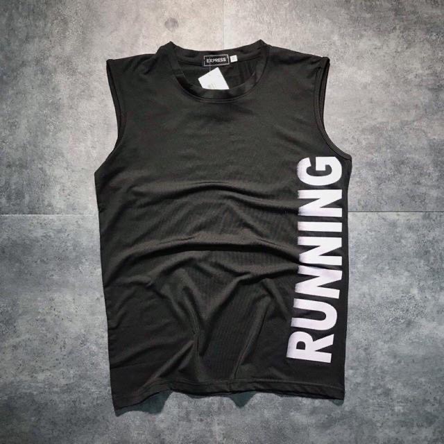 Áo ba lỗ nam Urano , Áo tanktop sát nách nam RUNNING