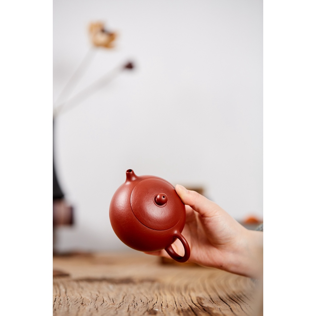 Ấm Tử Sa Nghi Hưng Tây Thi 230 ml (Trứu Bì Chu Nê Đại Hồng Bào)