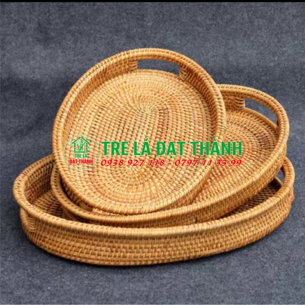 KHAY MÂY OVAL