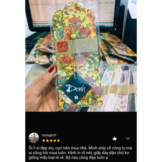 Phong bao lì xì Tết - “An Yên”- 78 mẫu đa dạng siêu đẹp