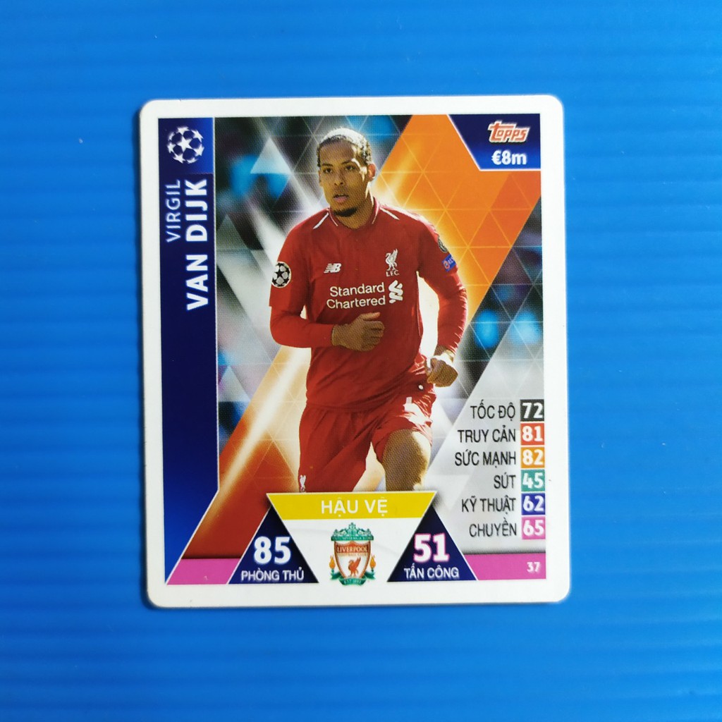 [Một Thẻ ] [No.21->39 mùa 18-19] Thẻ cầu thủ bóng đá Poca Match Attax 2019 2nd như ảnh & mô tả [giá theo độ mới và hiếm]