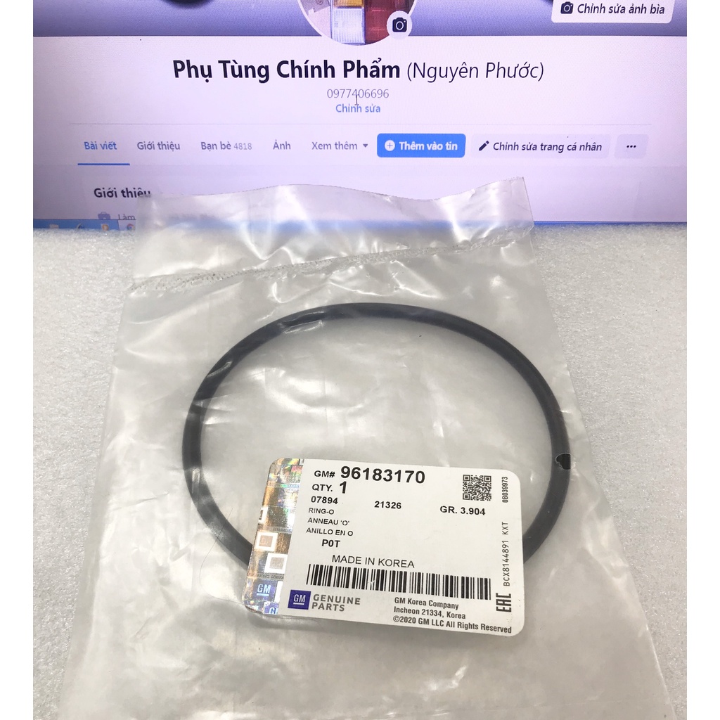 Gioăng bơm xăng LAN GENTRA LACETTI NUBIRA... 96183170