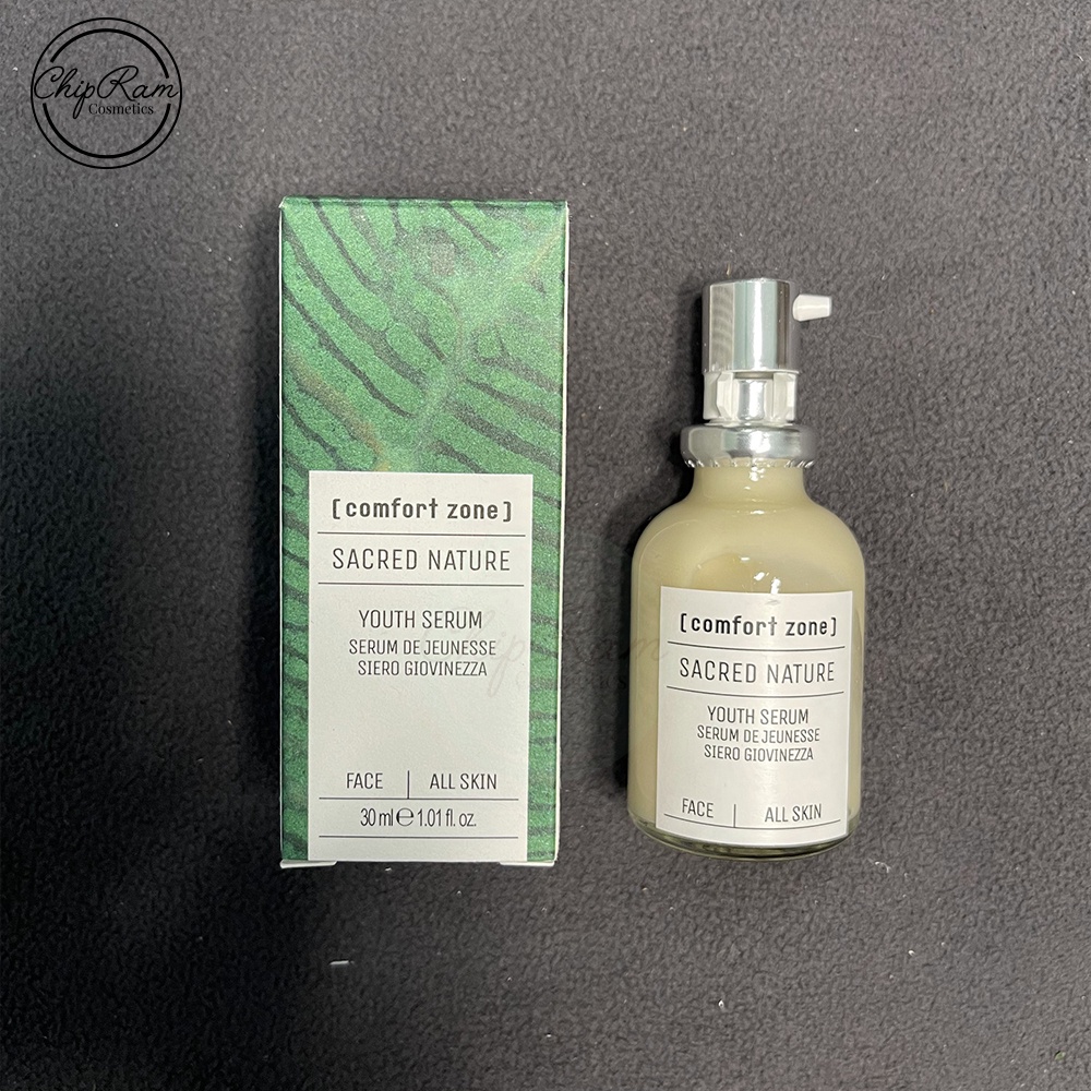 Tinh chất trẻ hóa da Comfort Zone Sacred Youth Serum chống lão hóa 30ml