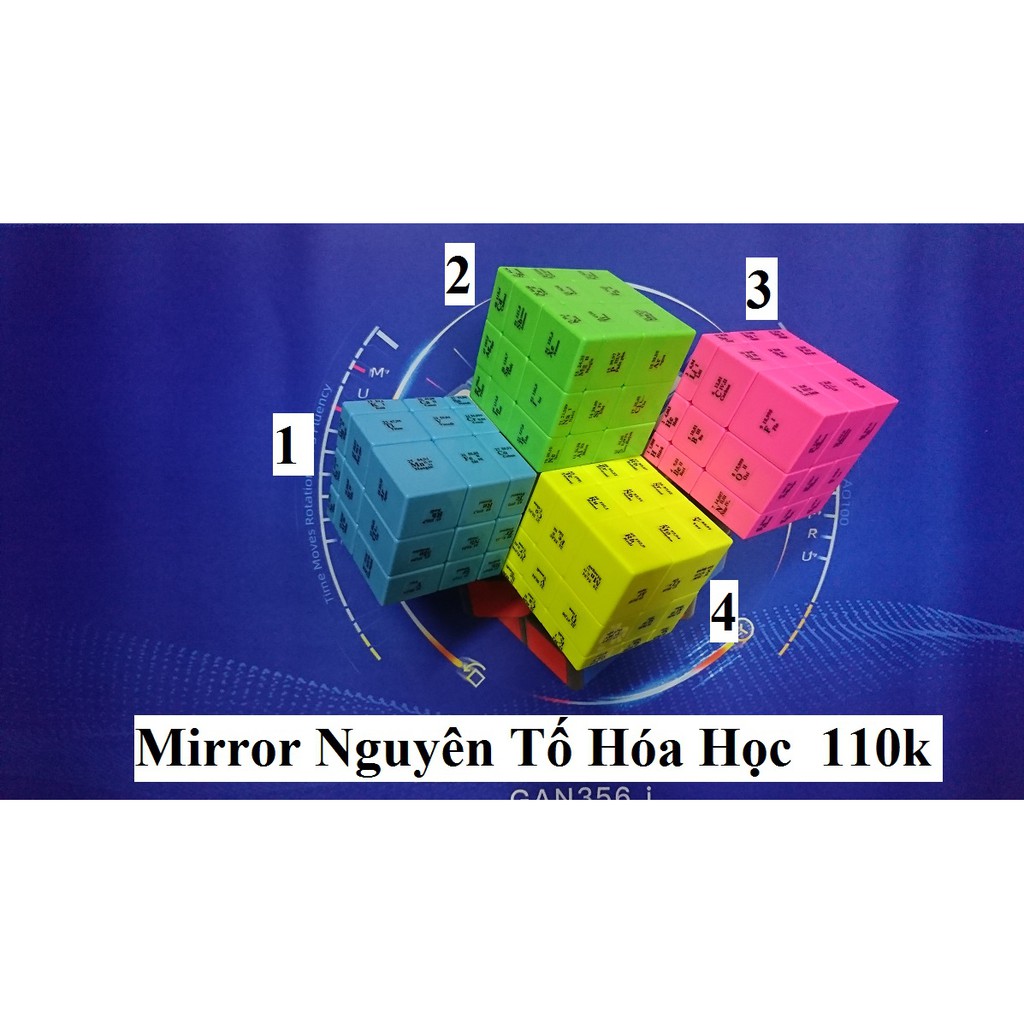 Biến thể Rubik. Mirror Nguyên Tố Hóa Học