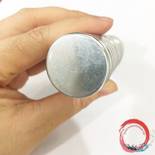 Nam châm vĩnh cửu D30x7mm mạ kẽm siêu cường
