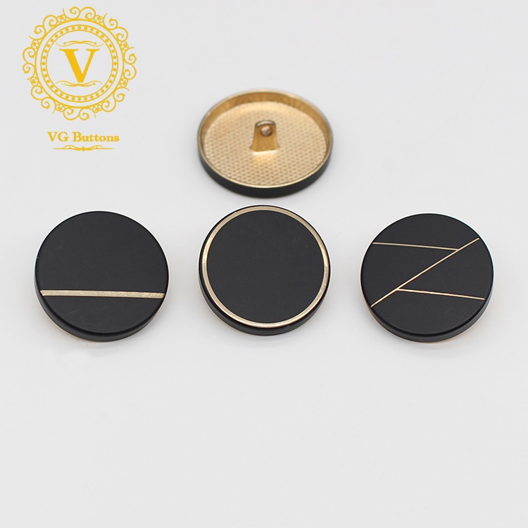 Cúc kim loại cao cấp, Khuy áo phẳng, phù hợp áo vest nam và nữ, quần tây, áo khoác măng tô, áo khoác dạ