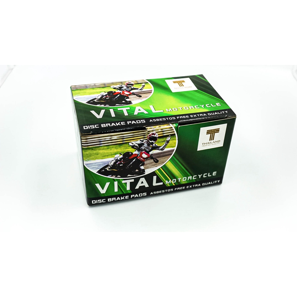 Bố thắng đĩa sau + trước VESPA MEDLEY hiệu VITAL - Má phanh xe máy, bố thắng đĩa VITAL chính hãng Thái lan