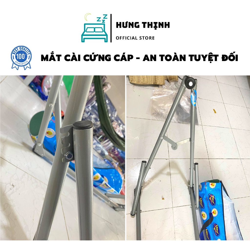 Khung võng xếp cho em bé mini gấp gọn thép Duy Phương giá rẻ ( Chưa Bao Gồm Võng )