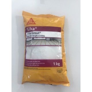 Keo Cha Ron Màu Trắng Cao Cấp Sika Tile Grout 1kg