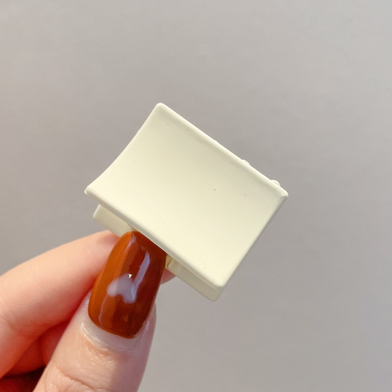 Kẹp Tóc Càng Cua Bằng Nhựa Acrylic Phong Cách Retro Hàn Quốc