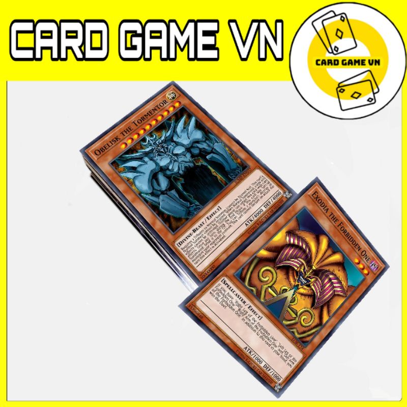 [BÀI IN] Bài YuGiOh - Bộ bài Kaiba, YuGi, Jonouchi trong Legendary Decks 2 - 135 Lá - Card Game VN