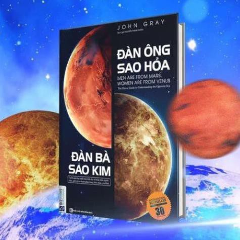 [ Best Seller ]Sách - Đàn Ông Sao Hỏa - Đàn Bà Sao Kim