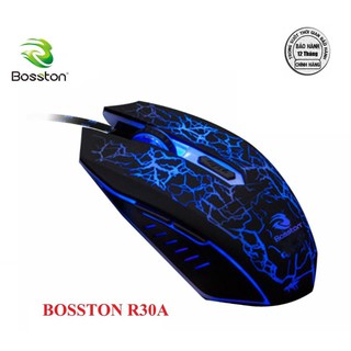 Chuột bosston r30a led đổi màu