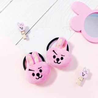 Buộc tóc Cột tóc MJ cục bông idol BT21/BTS