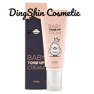 [Mẫu Mới] Kem Dưỡng A' Pieu Trắng Da Baby Tone Up Cream Apieu 65ml Hàn Quốc_DingShin Cosmetic