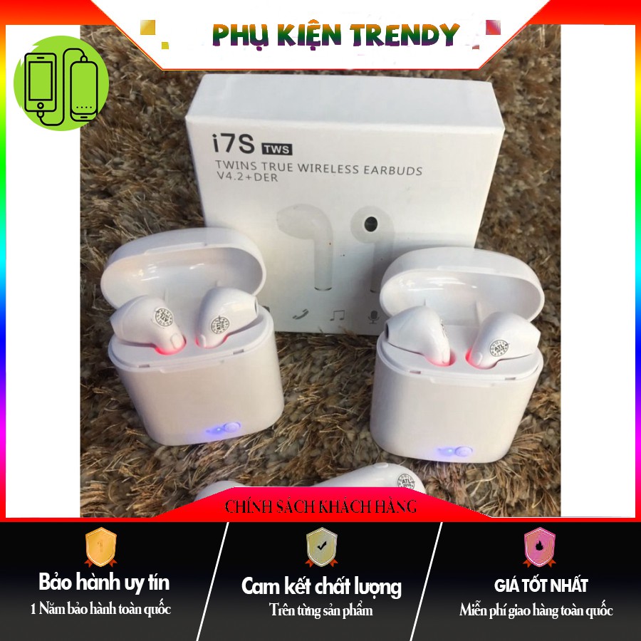 [HOT TREND] - [ HOT TREND ] TAI NGHE BLUETOOTH AIRPOD I7S TWS CHUẨN HÀNG AUTH