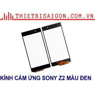 Kính cảm ứng sony z2 màu đen