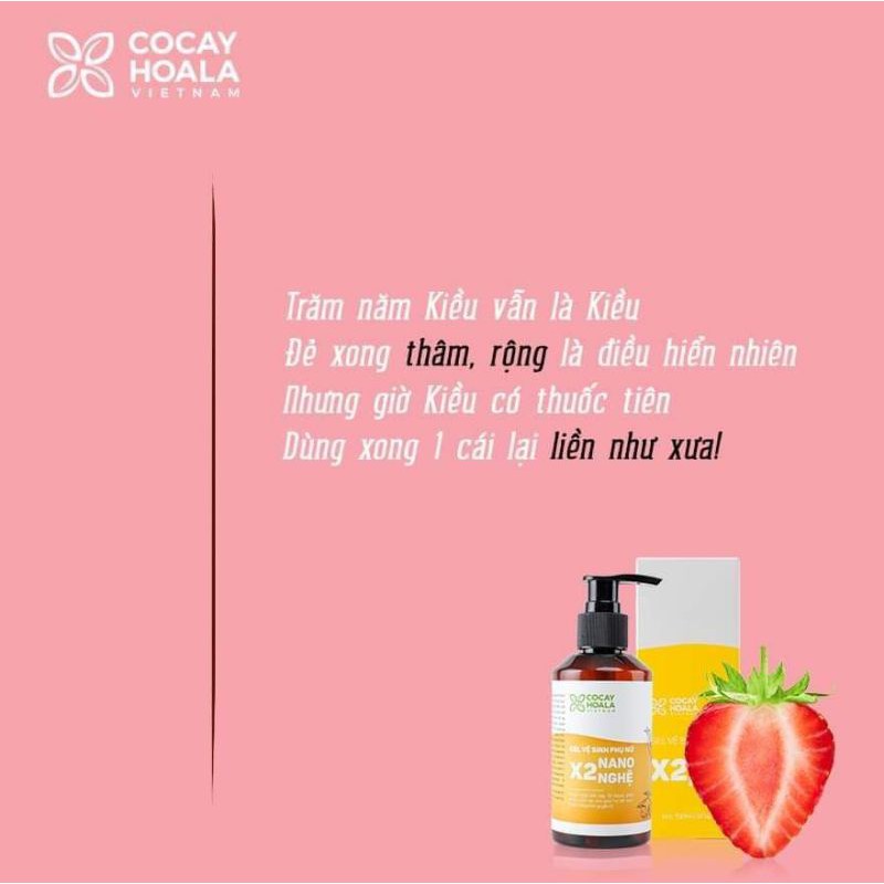 Dung dịch vệ sinh X2 NANO NGHỆ