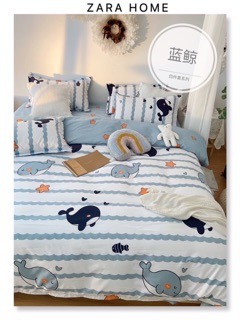 sét chăn ga gối cotton poly nhập khẩu cao cấp
