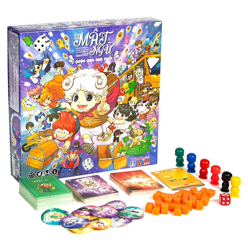 Board Game Lớp Học Mật Ngữ - Cuộc đua sao chổi (MỚI 2020)