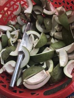 Vỏ bưởi sấy dẻo ( giòn ) nhà làm