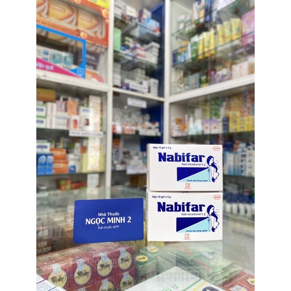 ✅ [Chính Hãng] Gói Bột Vệ Sinh Phụ Nữ NABIFAR 5G (hộp 10 gói)
