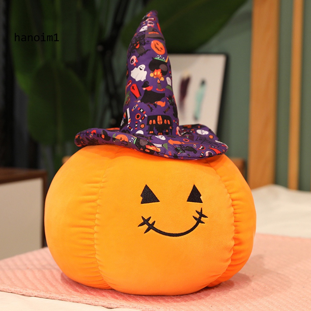 Gối Nhồi Bông Hình Quả Bí Ngô Trang Trí Halloween