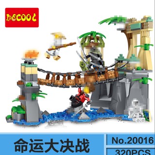 Mô hình Lego Ninjago 70608 - Vượt Cầu Hiểm Trở