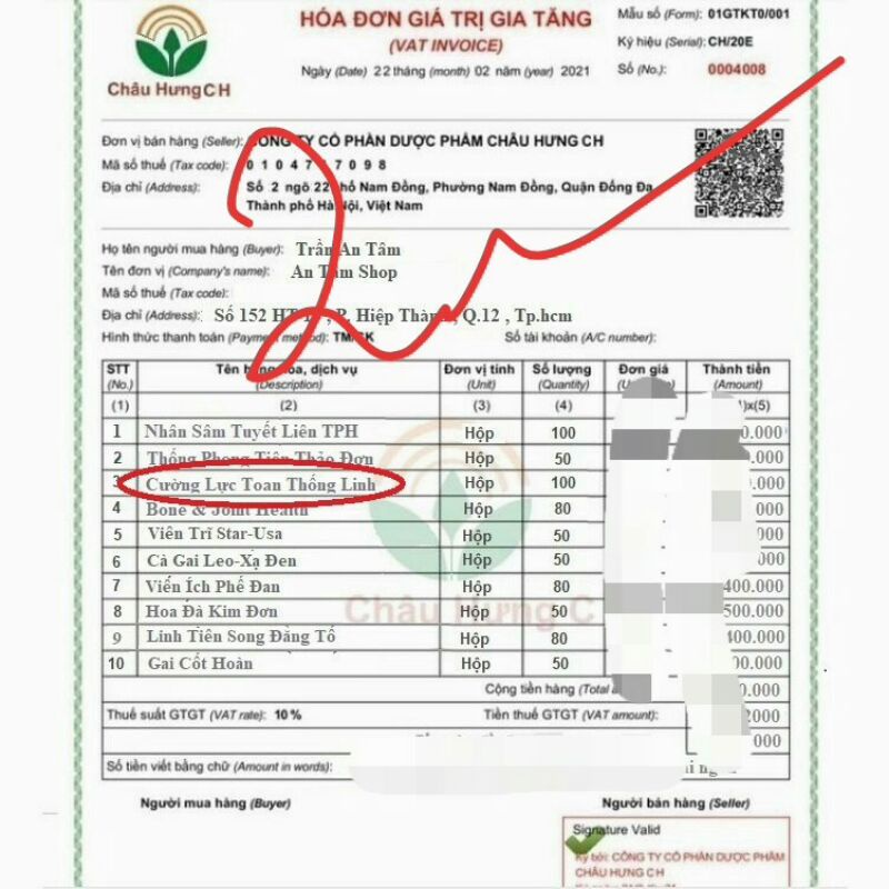 Cường Lực Toan Thống Linh Malaysia