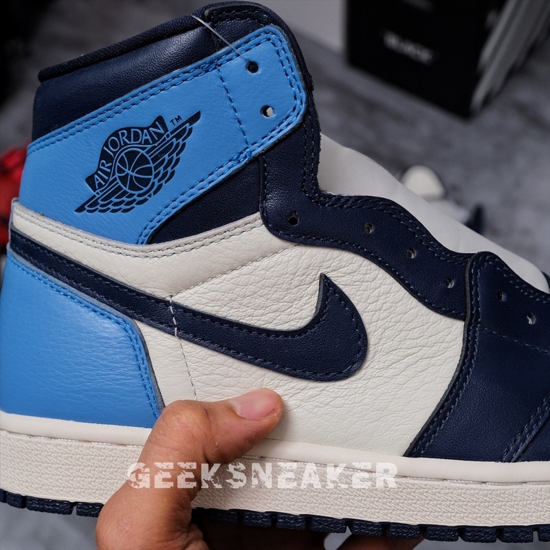 [GeekSneaker] DEAL HOT - Giày Sneaker Jordan 1 High Obsidian