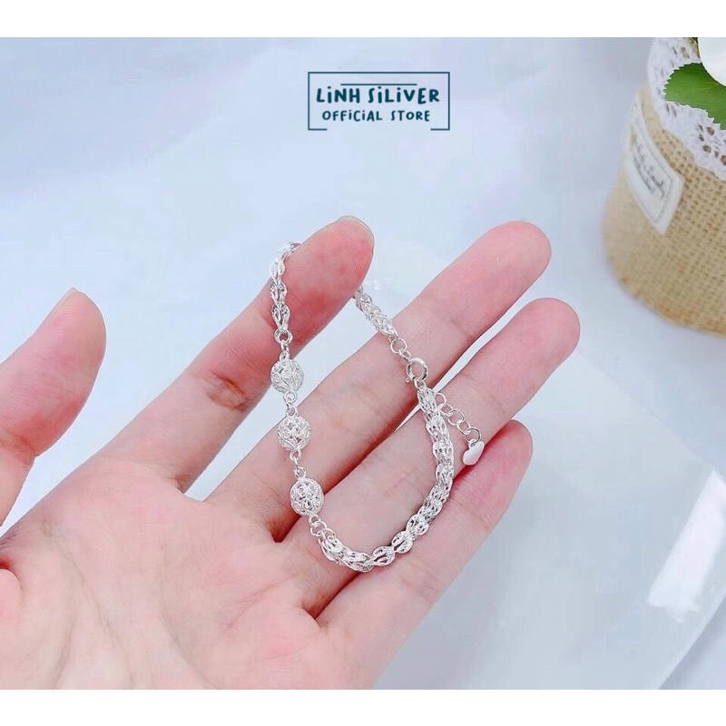 LẮC TAY CẦU PHỤNG BẠC TA CHO BẠN NỮ - LẮC TAY CAO CẤP