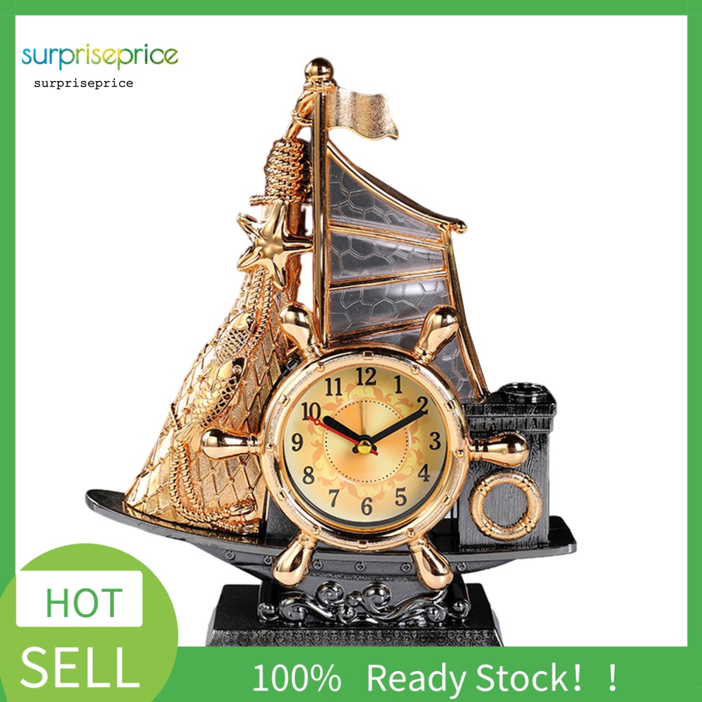 Đồng Hồ Báo Thức Để Bàn Siêu Êm Phong Cách Vintage