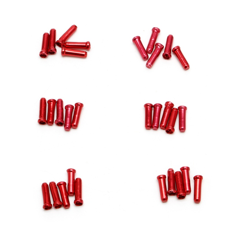 Set 30 Vỏ Bọc Dây Phanh Xe Đạp MTB Bằng Nhôm Chất Lượng Cao