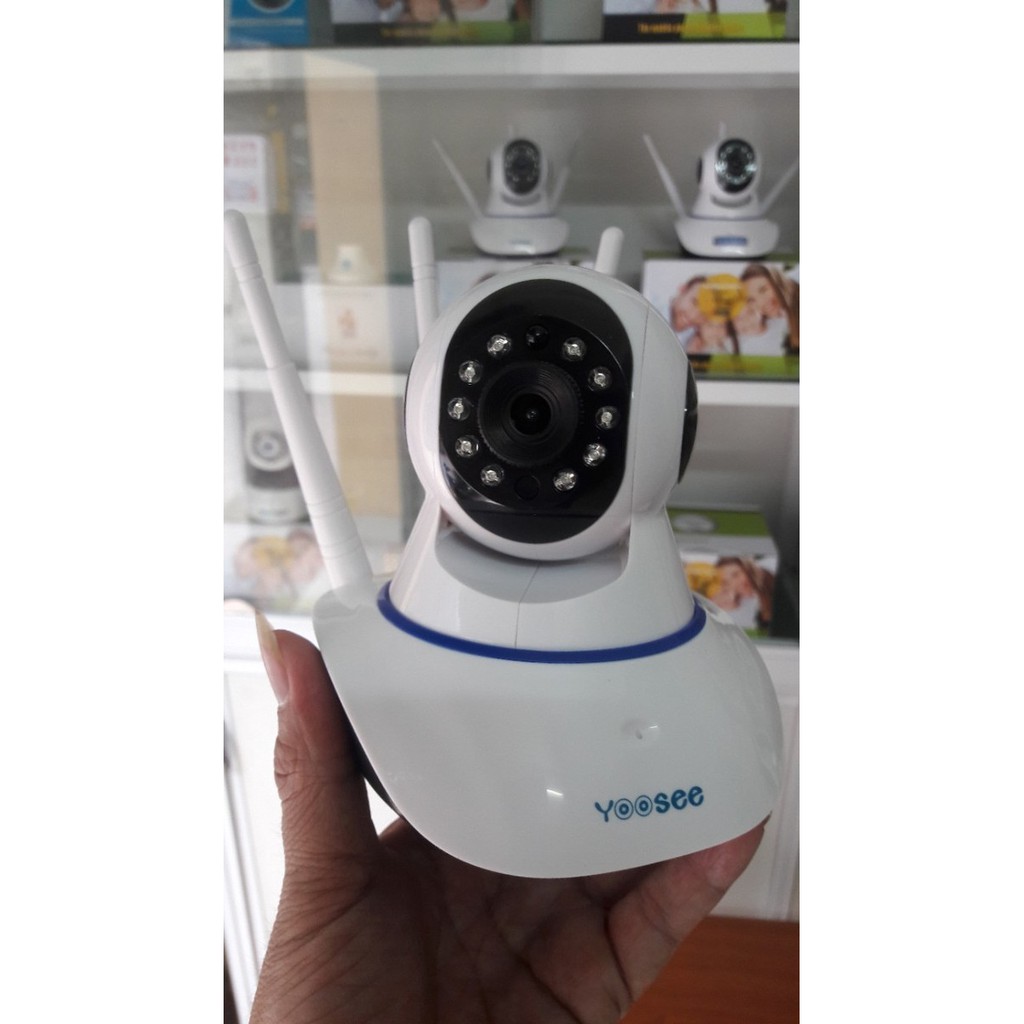 Camera Wifi Yoosee 3.0 3 anten, Full HD1080 Siêu Nét, Đàm thoại 2 chiều, Lưu Trữ đám mây