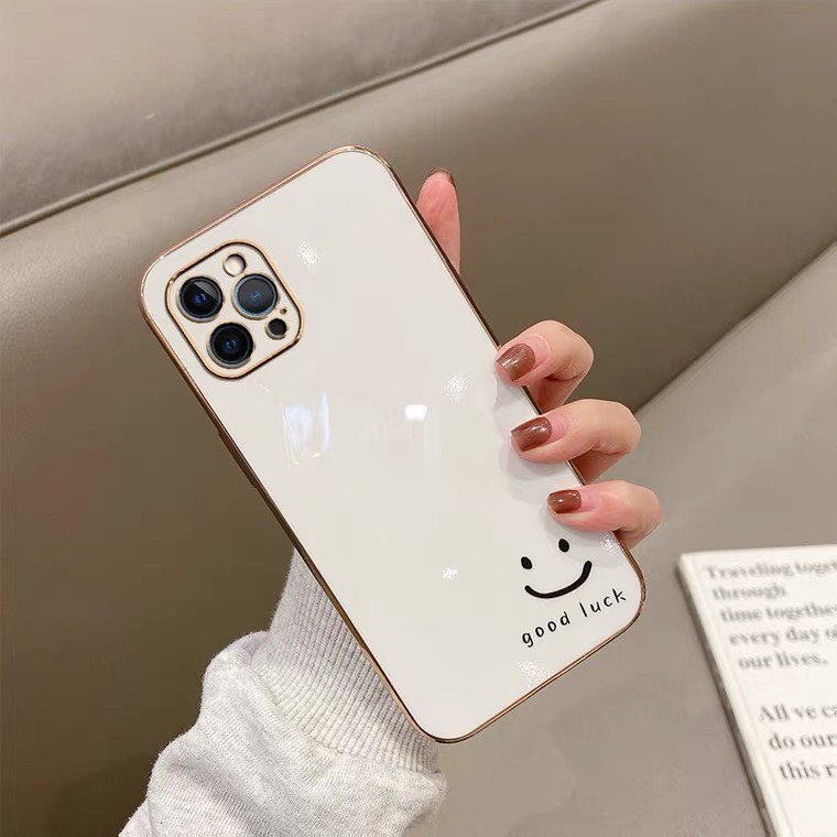 Ốp lưng iphone mạ điện 6D sang trọng cho Iphone 7 8 Plus SE X XS XS Max 11 12 13 Pro Max