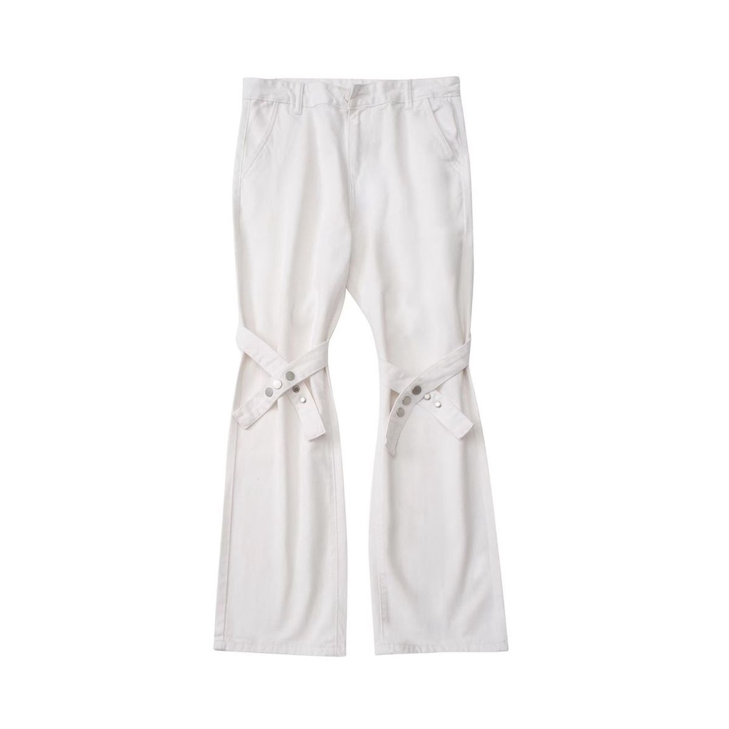 Women's Fashion Street Style Loose Flare Jeans