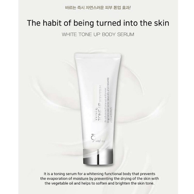 Kem dưỡng body 9 Wishes White Tone Up Body Serum | BigBuy360 - bigbuy360.vn